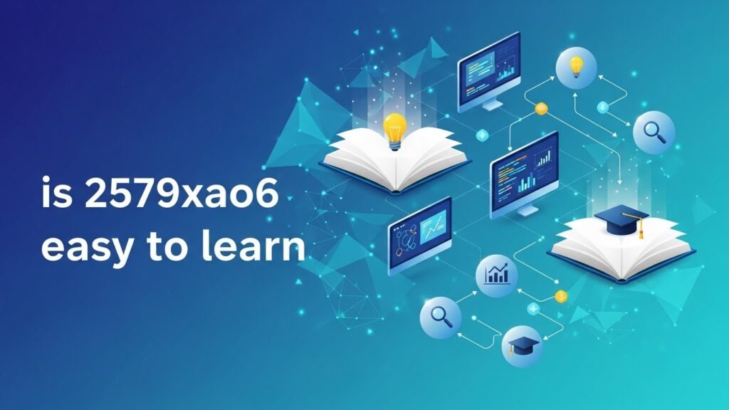 is 2579xao6 easy to learn